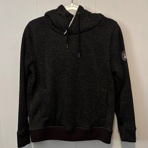 Women's Black Hoodie Sweatshirt